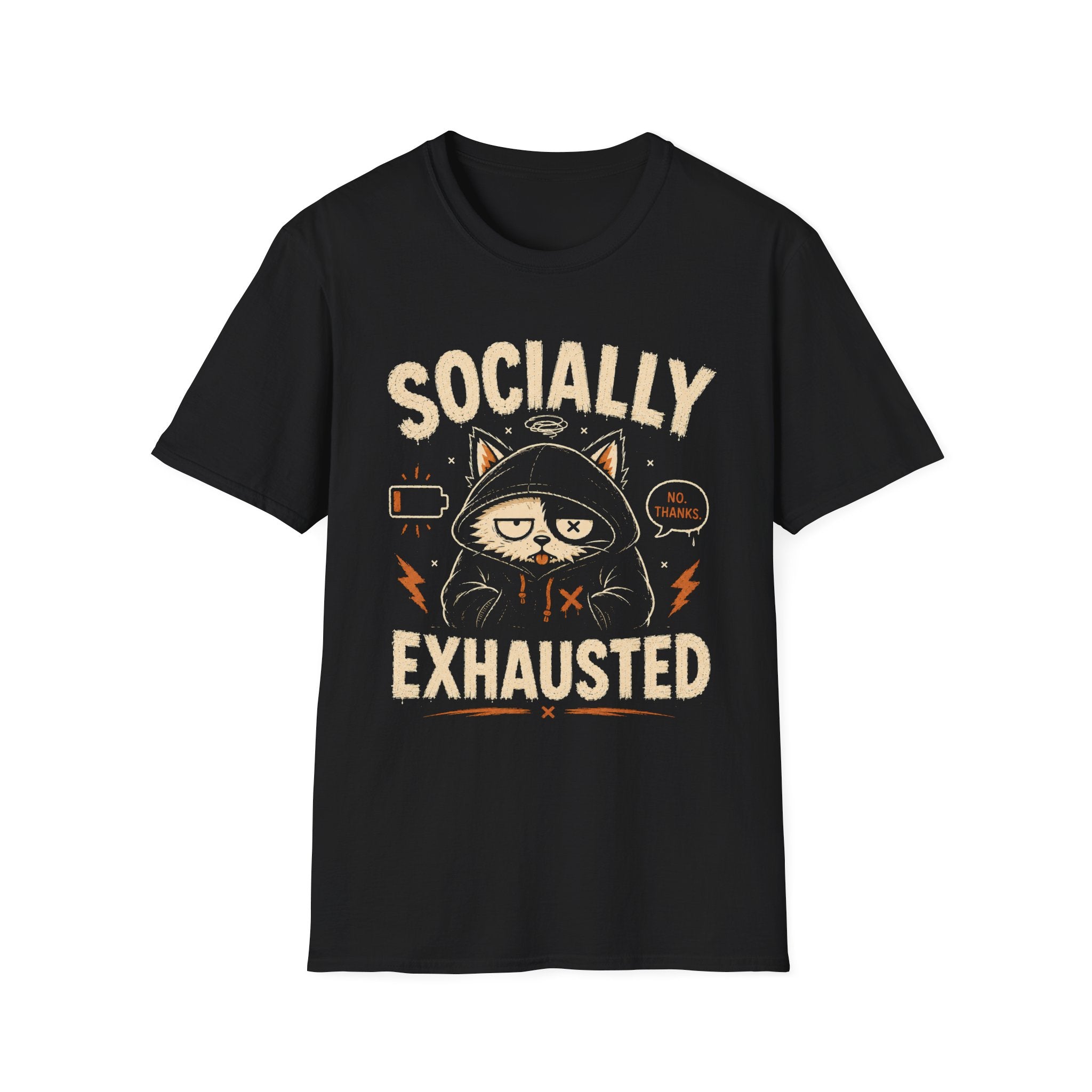 Socially Exhausted T-Shirt