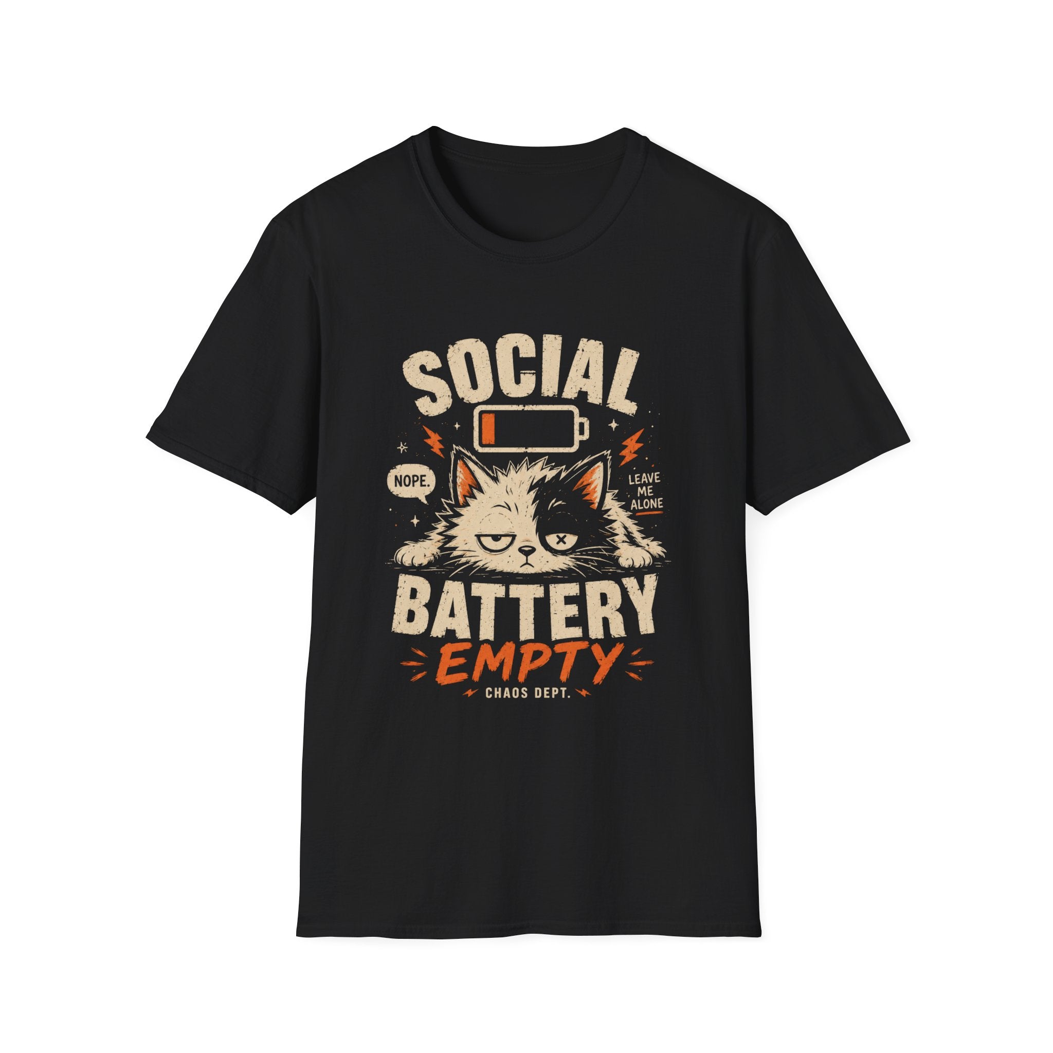 Social Battery Empty T-Shirt