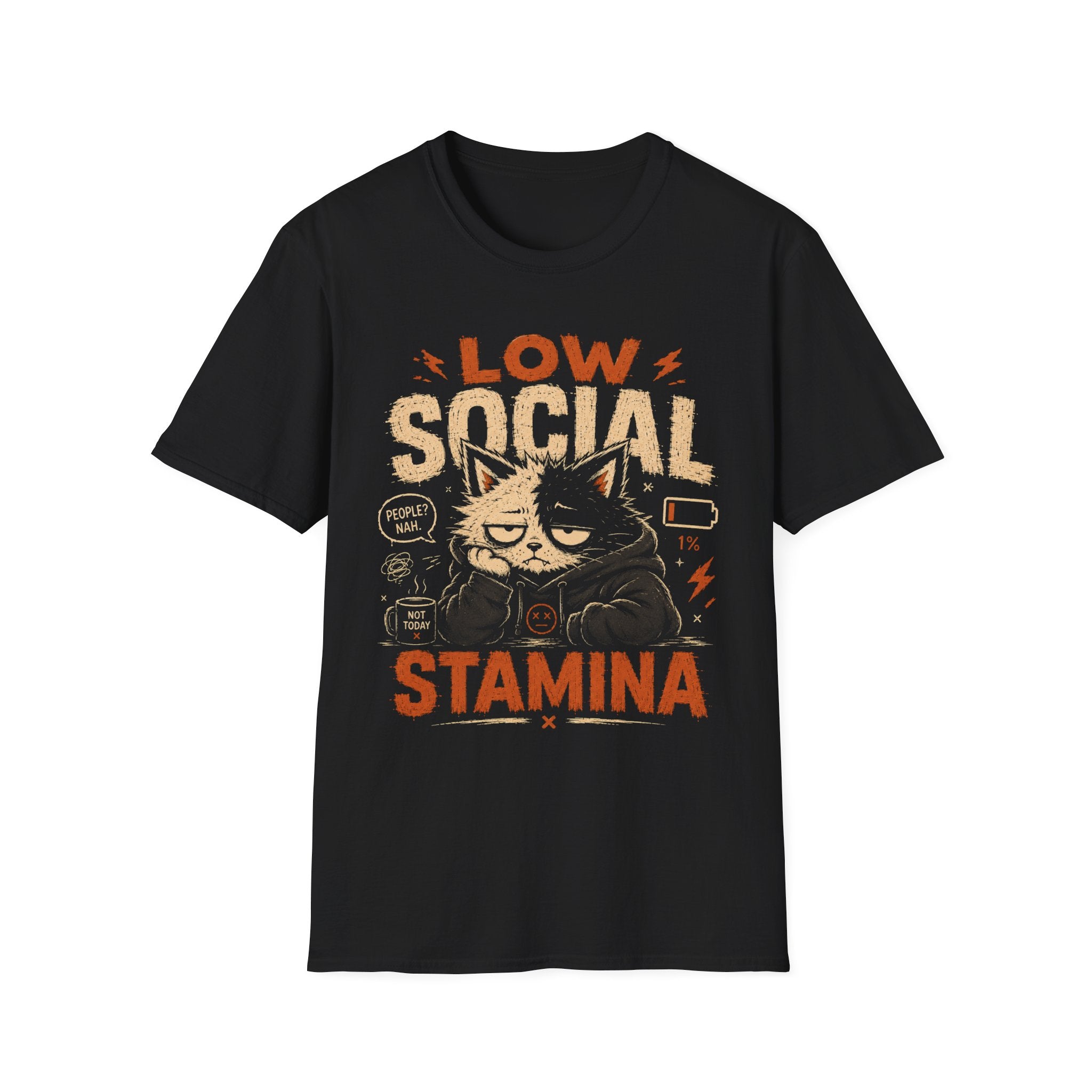 Low Social Stamina T-Shirt