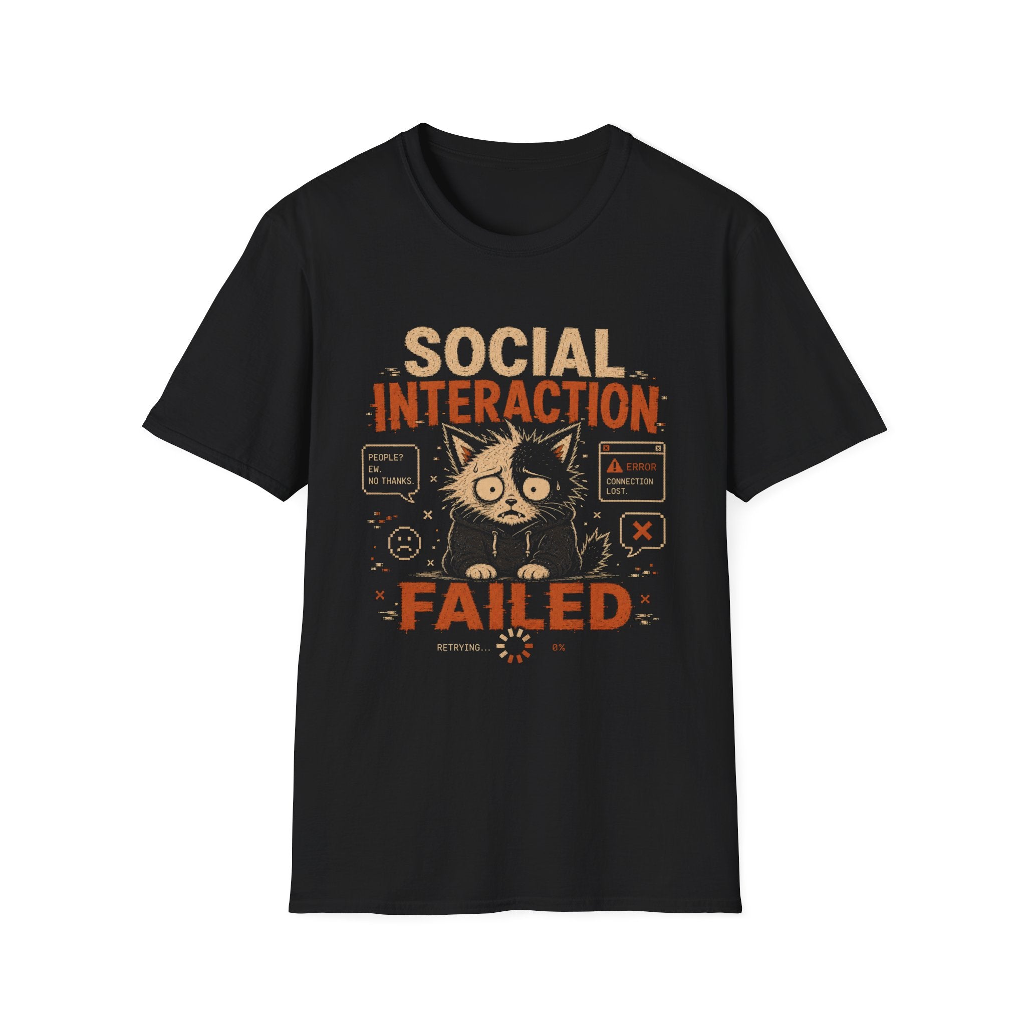 Social Interaction Failed T-Shirt